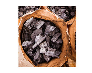 Charbon de bois orange et blanc 100 % bois dur de qualité supérieure pour grillades et chauffage, briquettes de haute qualité en forme de cube pour barbecue et chicha - Product Image 2