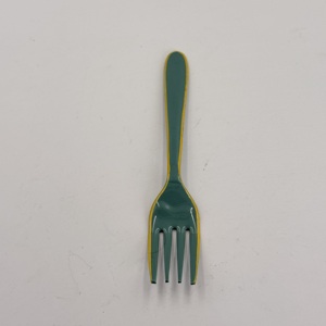 Nuevo Producto: Tenedor de Acero Inoxidable con Acabado Esmaltado, Cubertería para Hogar, Restaurante, Bodas y Fiestas, al Precio Más Bajo - Product Image 2