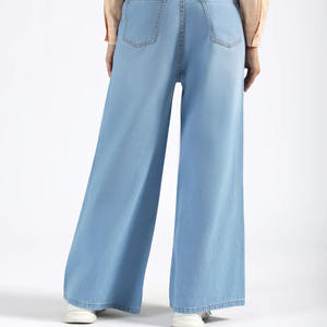 Wholesale denim baggy Customized Jean <b>girlfriend</b> Ripped oversize Jeans Pant women Denim Pants Print Streetwear - Product Image 5