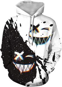 Sudaderas con capucha estampadas para hombre al por mayor, servicio OEM, último diseño hecho en Pakistán, sudaderas con capucha para hombre mezclado con estampado de algodón 3D para hombre - Product Image 5