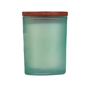 Pot de bougie parfumée en cire de soja de qualité supérieure de couleur cerise rouge Design givré pour l'aromathérapie à la maison et au bureau pour Diwali Pâques - Product Image 5