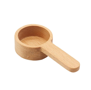 Cuillère en bois massif 100% naturel écologique Cuillère en bois de manguier Meilleure vente Condiments Cuillère à café d'épices en bois - Product Image 6