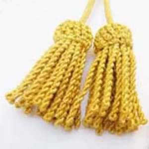 Nouvelle Frange à Pompons de Haute Qualité pour Uniformes et Fournitures de Fabrication de Franges de Remise de Diplôme, Décoration, Frange à Pompons en Fil Métallique - Product Image 3
