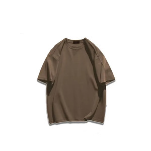 เสื้อยืดดีไซน์หรูหราขนาดใหญ่พิเศษ ปี 2026 ผ้าถักหนา 350GSM ทรงไหล่ตก พิมพ์ลายเต็มตัว สไตล์สตรีทแวร์ - Product Image 3