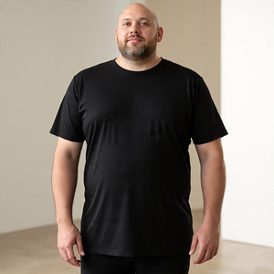 Camisetas de gran tamaño para hombre, ropa informal, transpirable, ligera, de manga corta, holgada - Product Image 5