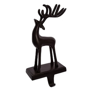 Handmade Metal Reindeer Stocking Holder Newly Decorative LED for Home Use High Demand Christmas Holiday Stocking Holder - Product Image 2