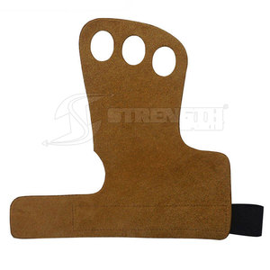 Poignées de gymnastique de niveau professionnel en cuir pour l'entraînement physique - Product Image 4