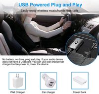 Trendy Nieuwe Aanwinsten 2-in-1 USB Adapters Laptop Smart TV Speaker Draadloze Ontvanger Zender BT 3.5mm Audio Aux Auto Adapter