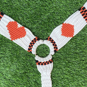 Bas quantité minimale de commande Western équitation coton tressé poitrine collier correspondant circonférence taille et couleur personnalisées vente en gros fabricant exportateur - Product Image 5