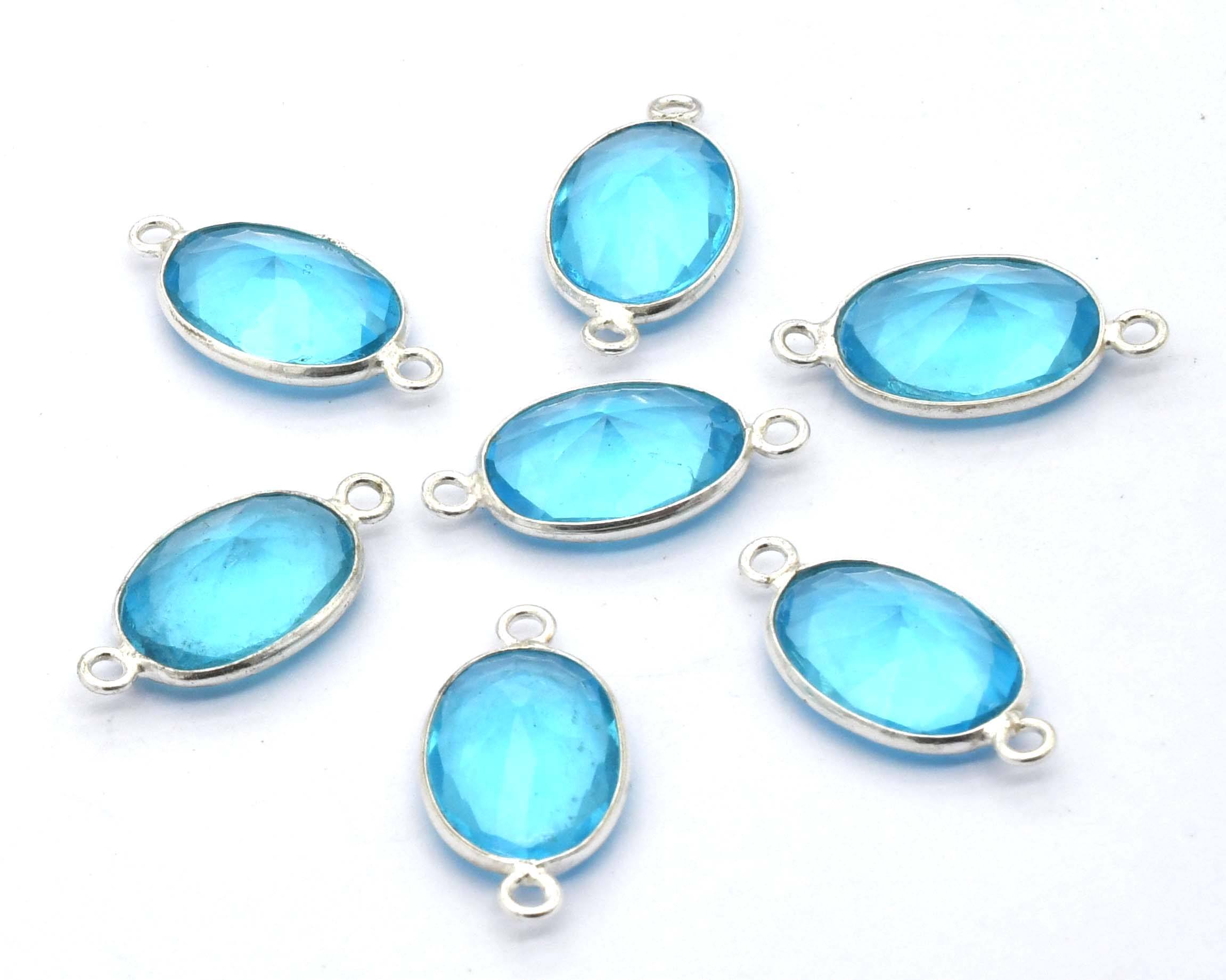 2 boucle-plaqué argent