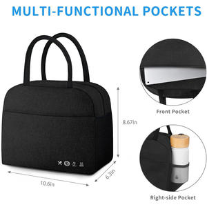 ถุงเก็บความเย็นหุ้มฉนวนความร้อนแบบนำกลับมาใช้ใหม่ได้มีโลโก้และขนาดที่กำหนดเองสำหรับการเดินทางทำงานปิกนิก - Product Image 4