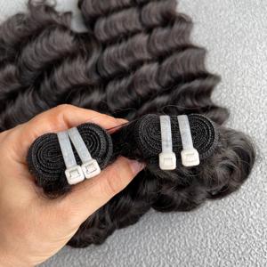 Deep Wave Bundle Trame Grande Vente Extension de Cheveux Vietnamiens en Stock Vente en Gros Personnaliser Taille Prêt à Expédier - Product Image 5