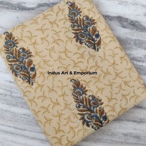Block Print Cotton Cambric 60X60 Running Fabric Traditional Jaipuri Print Cotton Fabric - Product Image 1