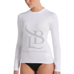Custom Printed <b>Women</b> Long Sleeve Rash Guard <b>for</b> Training Wear Design Your Own Quick Dry Rash Guard <b>for</b> <b>Women's</b> Customized - Product Image 1
