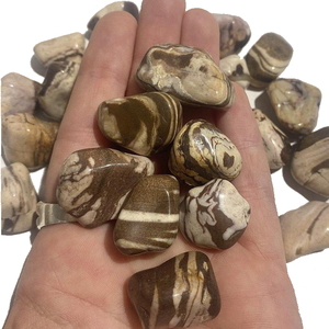 หินคริสตัลสลักลายม้าลายหินแจสเปอร์พลอยเรกิสำหรับการรักษาหินโมรา - Product Image 4