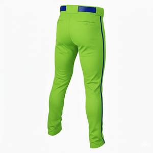 Pantalons de baseball professionnels OEM 2026 avec bande latérale, vêtements de baseball et de softball vierges bon marché, vente en gros - Product Image 4