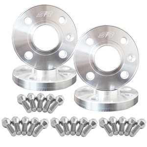 Kit de Espaciadores para Ruedas Simoni Racing 2X16mm + 2X20mm con Pernos de Ergal y Acero Galvanizado con Acabado Plateado - Product Image 5