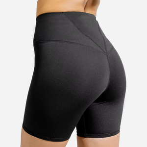 กางเกงขาสั้นสำหรับผู้หญิงดีไซน์ใหม่แบบลำลองสำหรับใส่วิ่งออกกำลังกายในยิมออกแบบได้เอง - Product Image 5