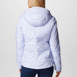 Unisex High Quality Custom Satin Shearling Leather <b>Waterproof</b> Winter <b>Puffer</b> <b>Jacket</b> with Custom Logo Print - Product Image 2