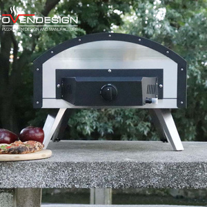 13 Inch No <strong>Door</strong> No Chimney Gas Pizza Oven Stainless Steel Multi-Function Outdoor Portable <strong>Knob</strong> Control Even-Cooking - Product Image 5
