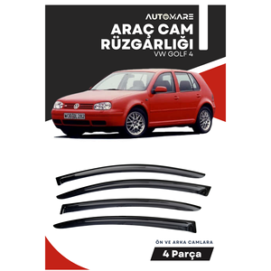Deflector de parabrisas de tamaño especial para ventanas de coche compatibles con VOLKSWAGEN GOLF 4 - Product Image 3