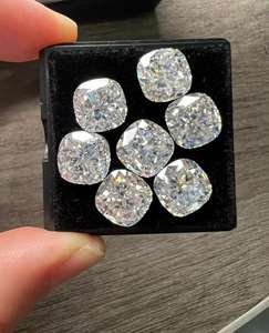 Diamant en vrac de qualité supérieure, forme princesse, 1,5 CT, série de fiançailles de luxe développée - Product Image 1