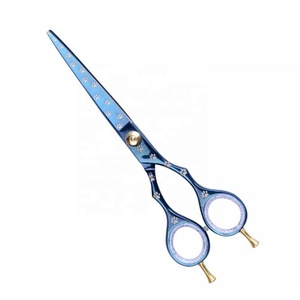 ZACHARY INDUSTRIES-Juego de tijeras de barbero de diseño personalizado, tijeras de tornillo negro frío, instrumentos de belleza, gran oferta - Product Image 5