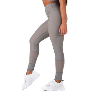 Leggings de yoga et de fitness personnalisés pour femmes avec cordon de serrage, 100 % polyester, séchage rapide, vente en gros, style 2026 - Product Image 2