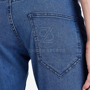 Pantalones vaqueros ecológicos ligeros de algodón 100% rectos para hombre de gran oferta hechos en fábrica, la mejor calidad al por mayor - Product Image 6