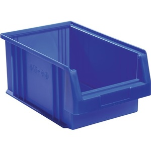 Boîte de rangement en plastique bleue LA-KA-PE PLK L330xW213xH150mm en matériau PP - Product Image 1