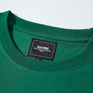 2 Pieces Men Summer Eco-Friendly 100% Cotton Acid Wash Seamless Fusing Silk Screen Printed Crew Neck Streetwear Sportswear Sets - Product Image 4