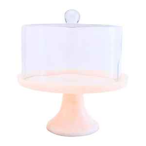 ฐานวางเค้กและขนมหวานทรงกลม ทำจากเรซิ่นคุณภาพสูง ดีไซน์หรูหรา เป็นมิตรต่อสิ่งแวดล้อม ปลอดสารพิษ ผลิตด้วยมือ - Product Image 2