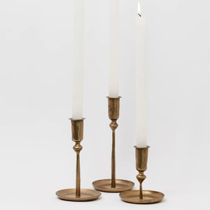 Bougeoir en aluminium design industriel, support en métal moulé élégant pour le salon, le bureau et les espaces commerciaux, directement en usine - Product Image 1