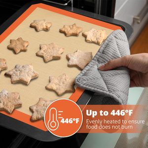 Hot bán Silicone <span class=keywords><strong>Baking</strong></span> Mat không dính Pastry Mat dễ dàng làm sạch tái sử dụng lò nướng tấm để làm macaroons Cookie - Product Image 4