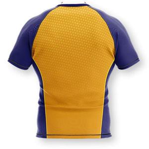 Fournisseur d'uniformes de rugby OEM, ensemble de shorts en jersey 100% polyester respirant, à séchage rapide, écologique, de qualité supérieure, logo personnalisé - Product Image 6