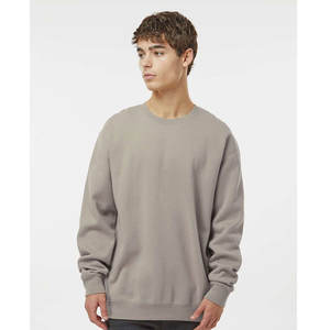 Nueva Sudadera de cuello redondo con logotipo personalizado para hombres, sudaderas cálidas de cuello redondo de lana de peluche personalizadas de fábrica para hombres - Product Image 4