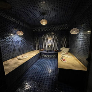 ชุดของขวัญสปาฮัมมัมแบบโมร็อกโก |   สบู่ดำ ถุงมือเคสซา ดินกาซูล น้ำมันอาร์แกน น้ำกุหลาบ ชุดขัดผิวสปา ดีลักซ์ เซ็ต โปร - Product Image 1