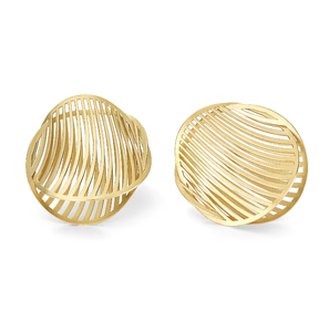 Producto más vendido Pendiente de latón martillado Diseño de moda Pendiente de material de latón de alta calidad Diseño superior de calidad superior - Product Image 6