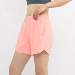 Pantalones cortos para correr para mujer, pantalones cortos elásticos de cintura alta, pantalones cortos deportivos de entrenamiento con bolsillo - Product Image 5