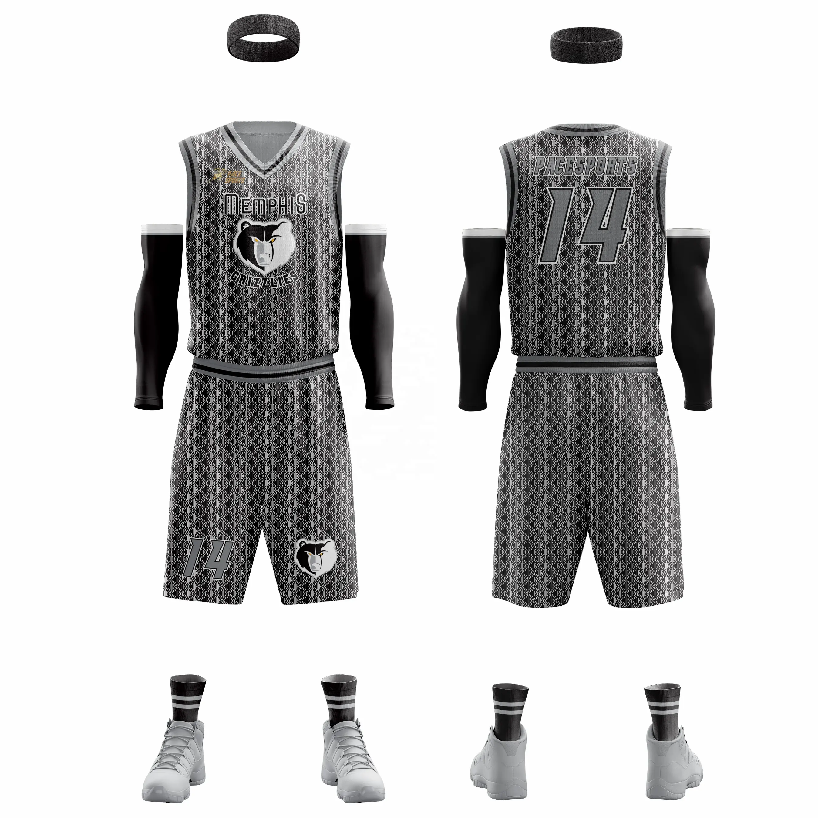Vente en gros pas cher 100% tissus en polyester logo de haute qualité USA pour hommes maillots uniformes de basket-ball réversibles sublimés