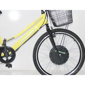 จักรยานไฟฟ้าขอบล้อ26นิ้วทำจากอะลูมิเนียมไร้แปรงถ่านไร้โครงเหล็ก36V สำหรับใช้ในการขนส่งสินค้า - Product Image 2