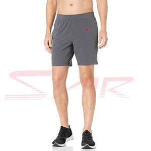 2024 short de sport personnalisé pour hommes Oem Logo 100% Polyester séchage rapide grande taille pantalon de course de gymnastique plage short décontracté motif solide - Product Image 4