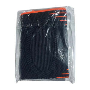 LIMIT YC7208 Orange/Black Flexible Compression Elbow Support Joints Fixation <b>Brace</b> with Neoprene & Polyester for Unisex Use - Product Image 2