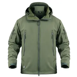 Veste de pluie de pêche camouflage légère pour hommes personnalisée coupe-vent imperméable de qualité supérieure pour l'hiver respirant et respirant - Product Image 5