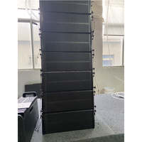 LA-1 Mini Line Array 2x6.5 Inch Neodymium Pasif PA Speaker Dual 1.7 Inch Neo HF Driver SPL Tinggi Audio Panggung Profesional