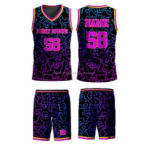 DANZY SPORTS Vêtements de sport Dernier design Uniforme de basket-ball sans manches personnalisé Couleur unie sur le devant 100% polyester Respirant - Product Image 2