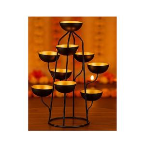 Bougeoir à bougie pilier en cristal Fabriqué avec du cristal de haute qualité, il reflète magnifiquement la création d'un éblouissant - Product Image 6