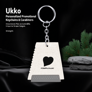 Ucko Portachiavi e Moschettoni Promozionali Personalizzati, Gadget Unici Raschietti per Ghiaccio - Product Image 3