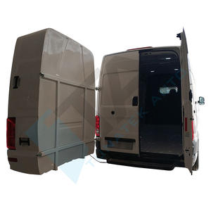 Nueva caja de herramientas trasera Crafter para almacenamiento adicional, equipaje extra, esquí, para minibús, panel de furgoneta, furgoneta camper, autobús, Sprinter W906 W907, fibra de vidrio - Product Image 2