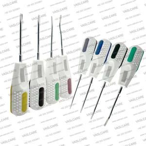 8Pieces Manual Dental Root Elevator Set Premium Quality Dental Extraction Elevator with Silicone Handle CE Certified by Vaslcare - Product Image 5